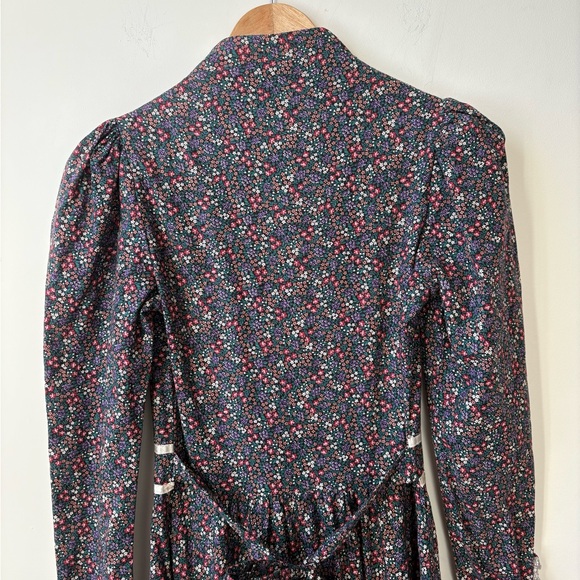 1970s Gunne Sax Floral Prairie Dress - Picture 9 of 11